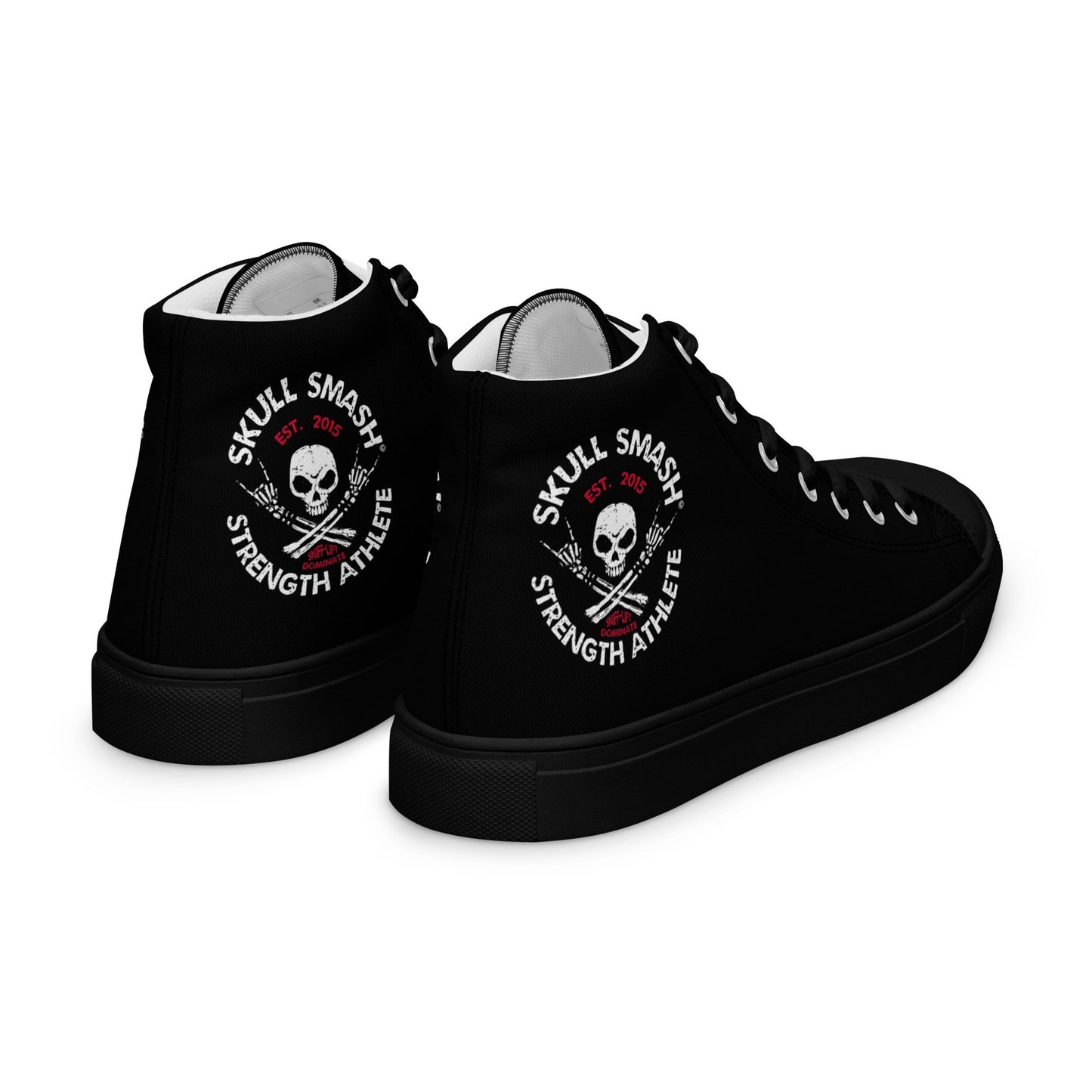 Men’s high top canvas shoes