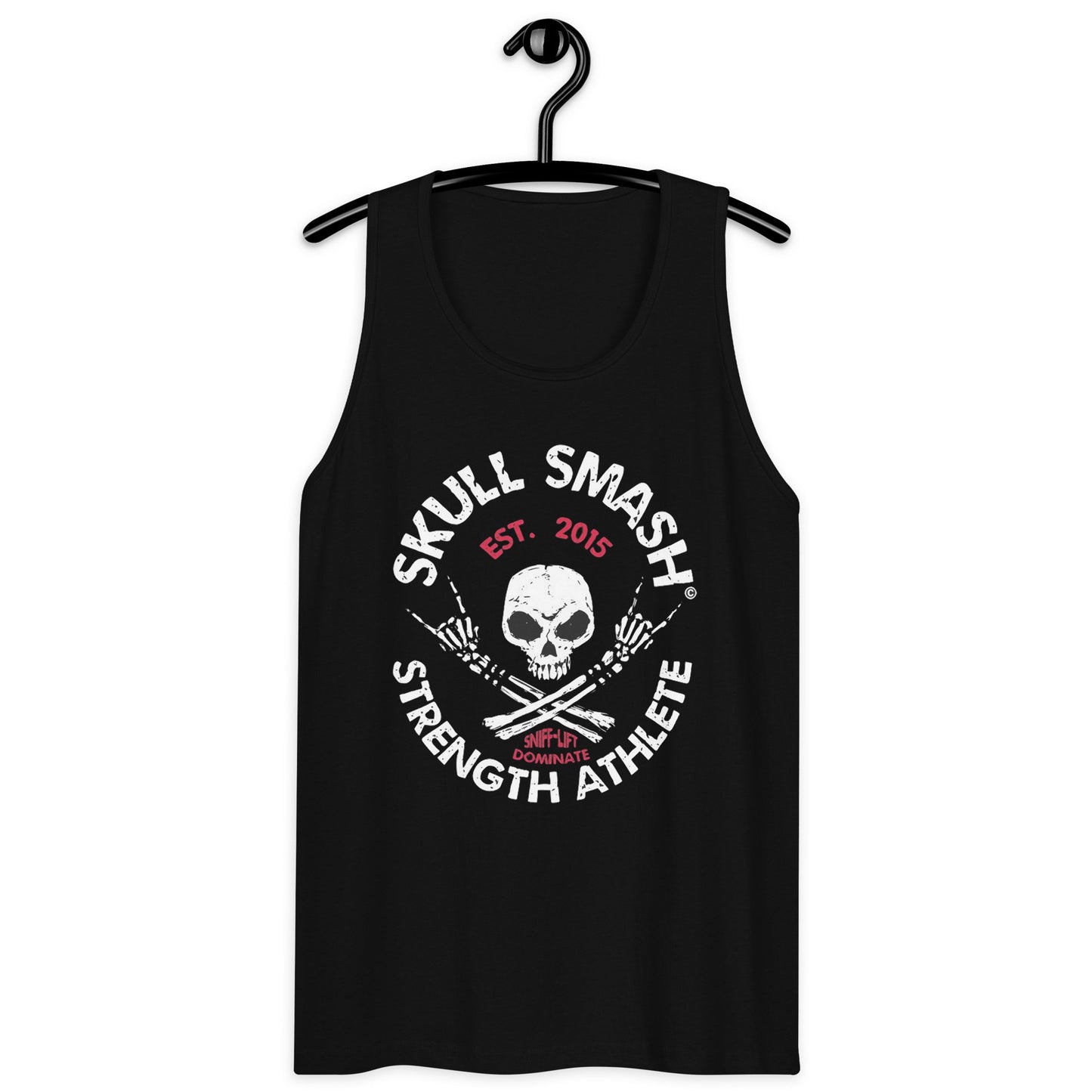 Skull Smash Athlete Tank Top