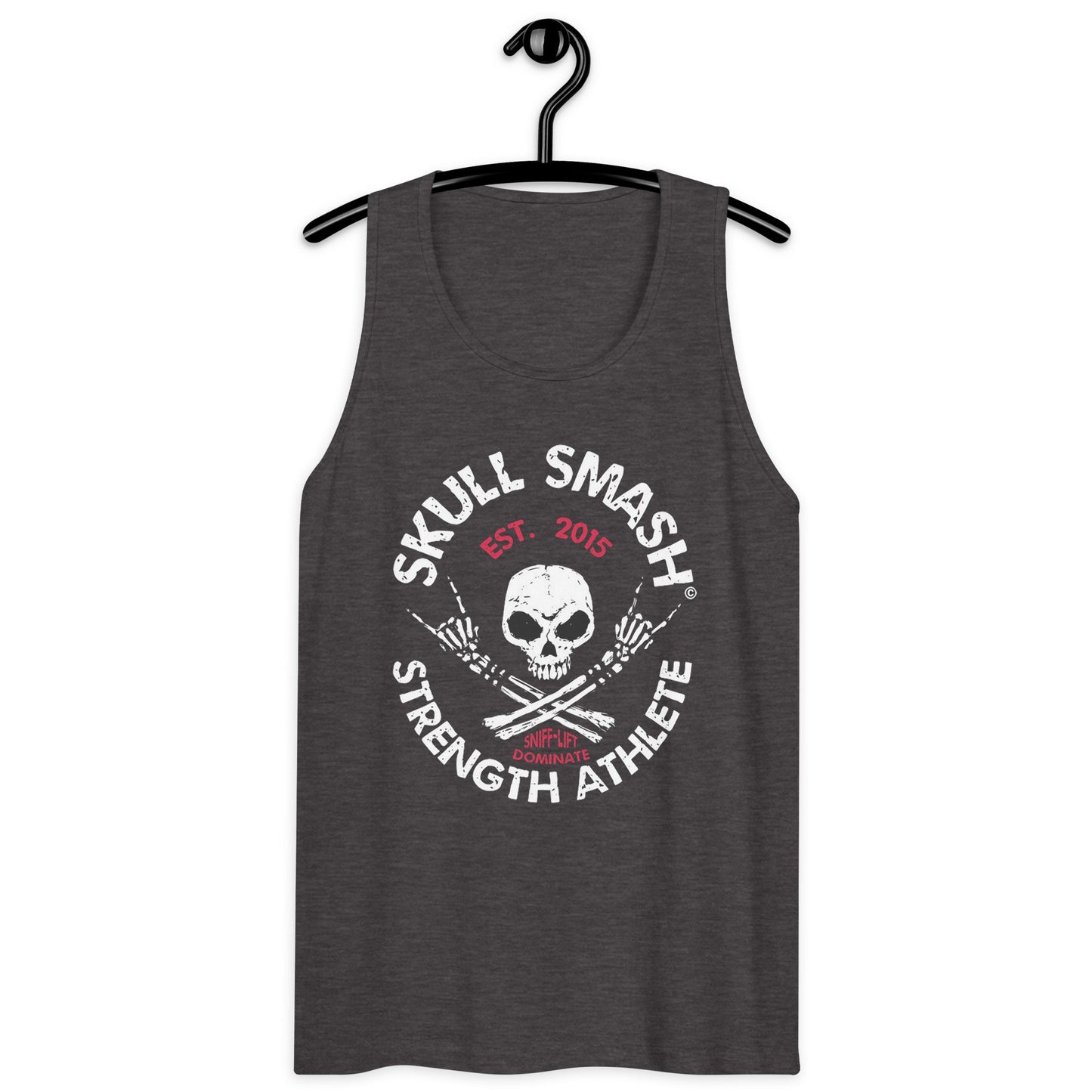 Skull Smash Athlete Tank Top