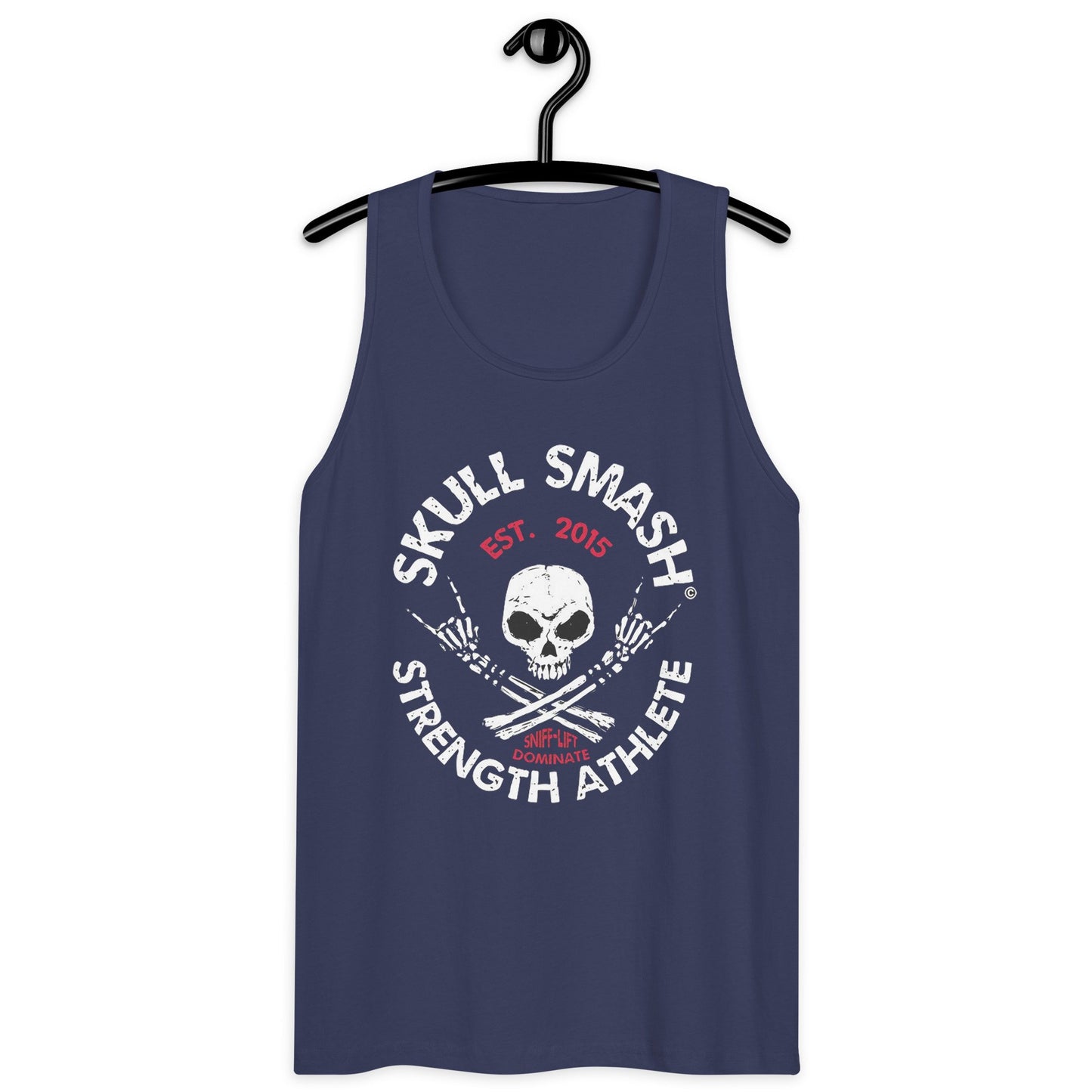 Skull Smash Athlete Tank Top