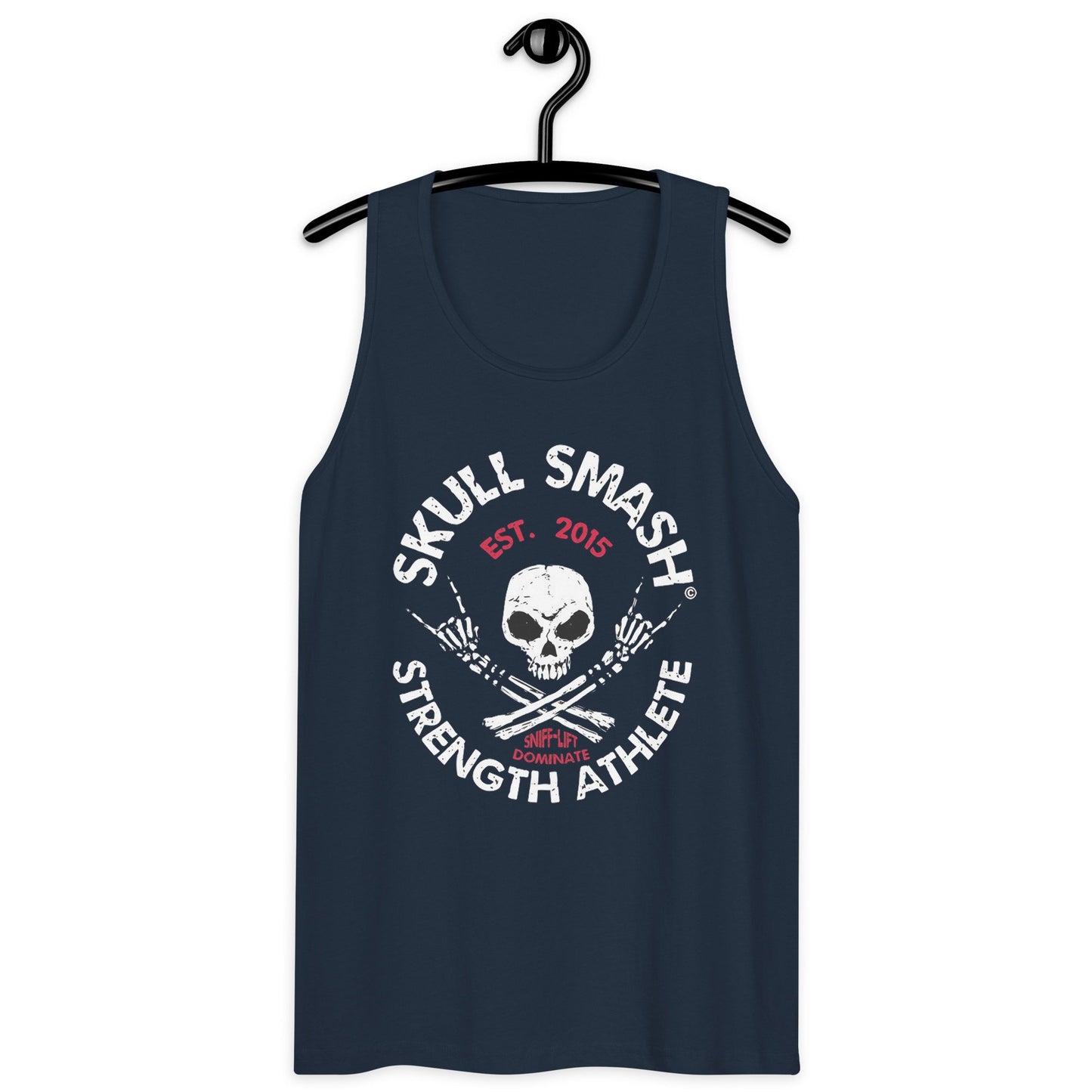 Skull Smash Athlete Tank Top