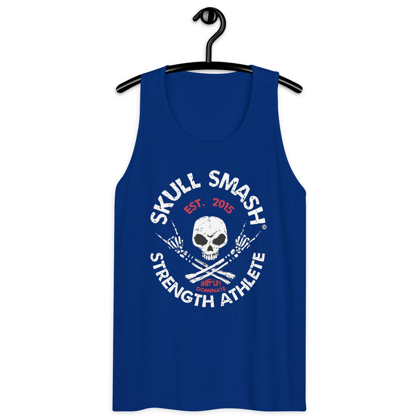 Skull Smash Athlete Tank Top