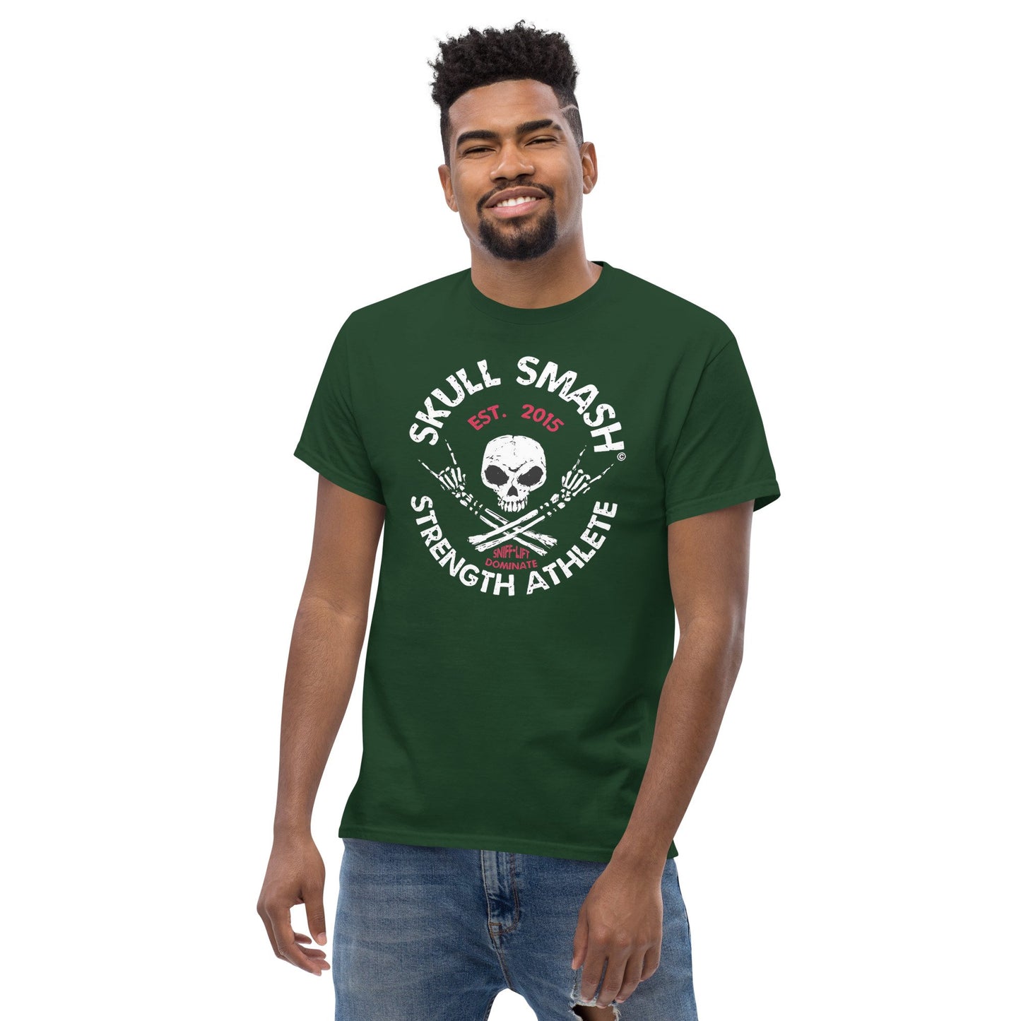 Skull Smash Athlete Classic Tee