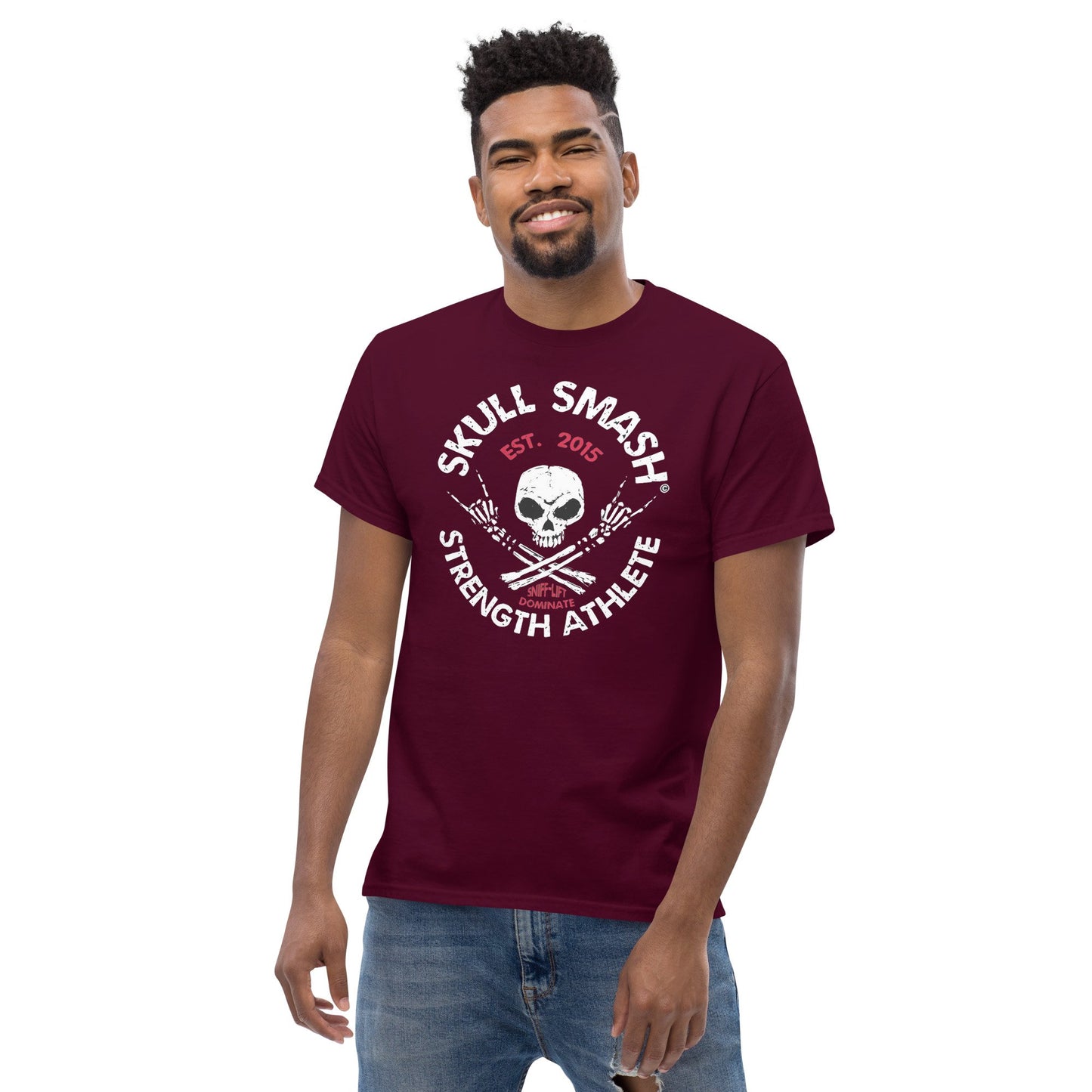 Skull Smash Athlete Classic Tee
