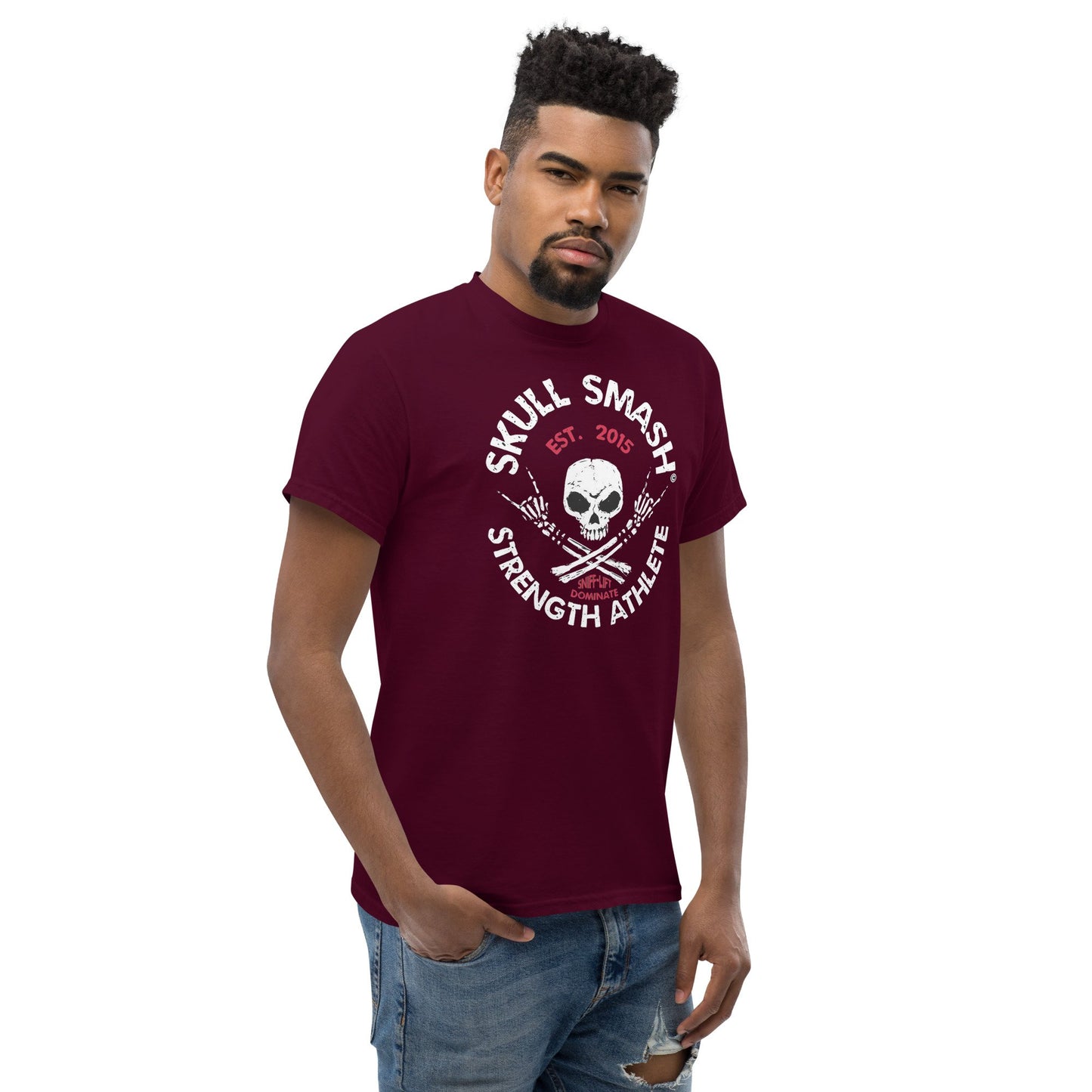 Skull Smash Athlete Classic Tee