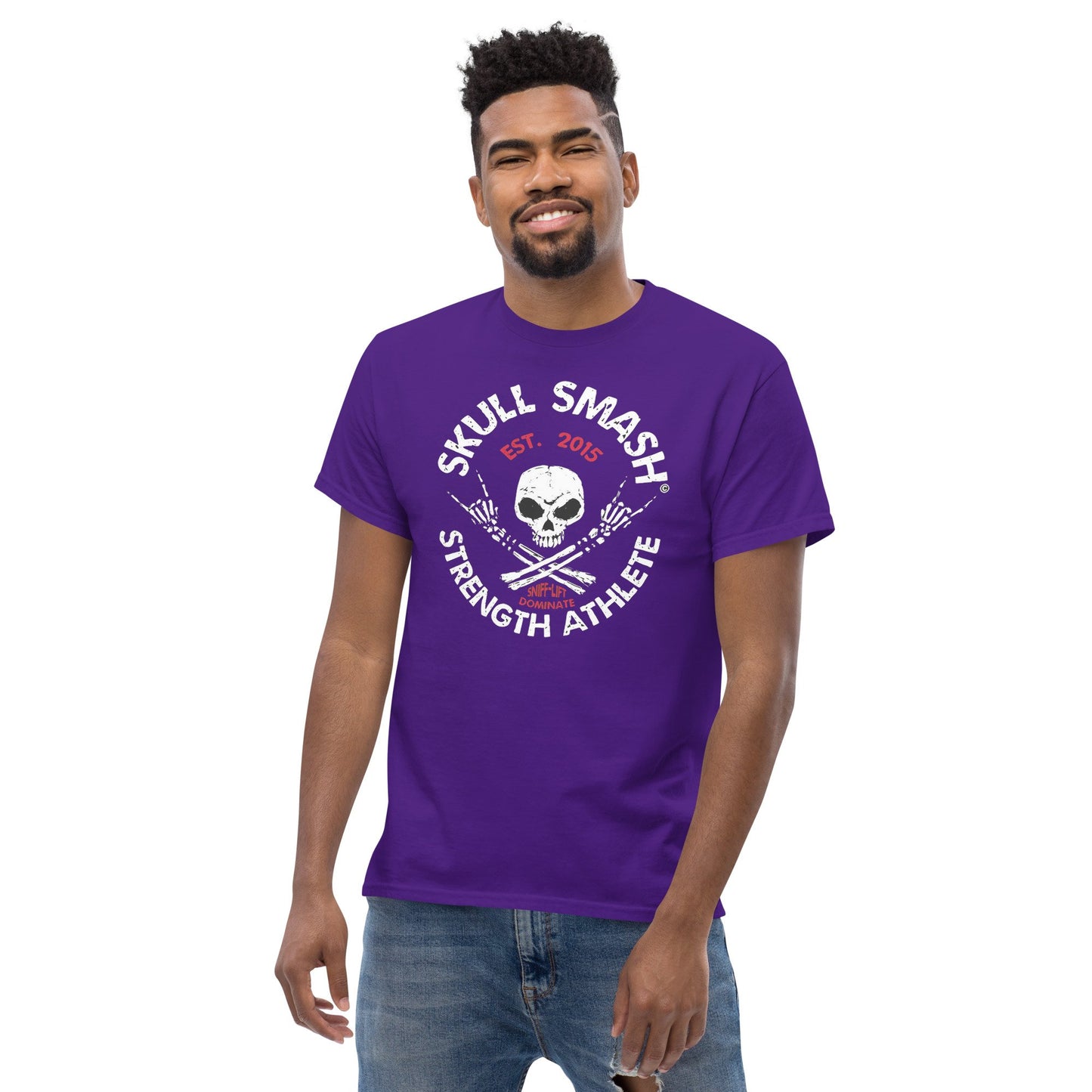 Skull Smash Athlete Classic Tee